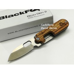 Navaja Black Fox  BF-719 ZW Bean Gen2  Design By Serge Panchenko Navaja Black Fox  BF-719 ZW Bean Gen2  Design By Serge Panchenko