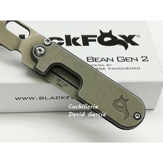 Navaja Black Fox BF-719 Bean Gen2 Design By Serge Panchenko Navaja Black Fox BF-719 Bean Gen2 Design By Serge Panchenko
