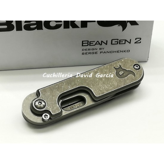 Navaja Black Fox BF-719 Bean Gen2 Design By Serge Panchenko Navaja Black Fox BF-719 Bean Gen2 Design By Serge Panchenko