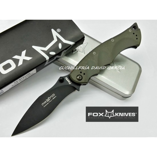 Fox - BT01 OD Profili Tactical Folder Diseño de Mike Vellekamp Fox - BT01 OD Profili Tactical Folder Diseño de Mike Vellekamp
