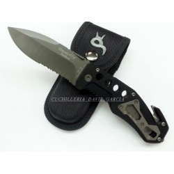 Black Fox BF- 115 Navaja Tactica Rescate G-10 Negra Black Fox BF- 115 Navaja Tactica Rescate G-10 Negra