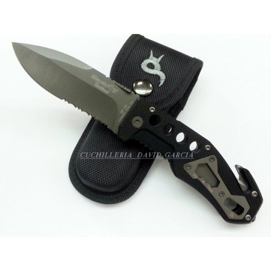 Black Fox BF- 115 Navaja Tactica Rescate G-10 Negra Black Fox BF- 115 Navaja Tactica Rescate G-10 Negra