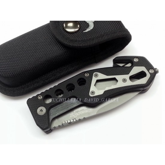 Black Fox BF- 115 Navaja Tactica Rescate G-10 Negra Black Fox BF- 115 Navaja Tactica Rescate G-10 Negra