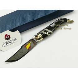 Celaya CA-56 Búfalo Pulido con Cintillos Grabada al Acido España Celaya CA-56 Búfalo Pulido con Cintillos Grabada al Acido España