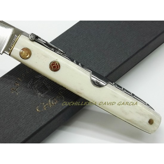 Celaya CA-41 Artesania Machete Ciervo Pulido Pin Mosaico decorativo Celaya CA-41 Artesania Machete Ciervo Pulido Pin Mosaico decorativo
