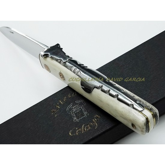 Celaya CA-41 Artesania Machete Ciervo Pulido Pin Mosaico decorativo Celaya CA-41 Artesania Machete Ciervo Pulido Pin Mosaico decorativo