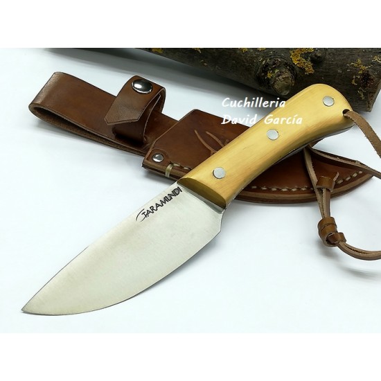 Cuchillo Taramundi Monte Madera de Boj Acero 12C27 Cuchillo Taramundi Monte Madera de Boj Acero 12C27