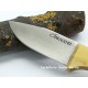 Taramundi Cuchillo Monte Madera de Boj Acero 12C27 con guarda Taramundi Cuchillo Monte Madera de Boj Acero 12C27 con guarda