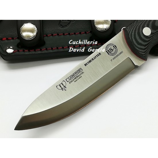 Cudeman 206-M BS9 Buscrafter Micarta Negra