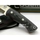 Cudeman 206-M BS9 Buscrafter Micarta Negra