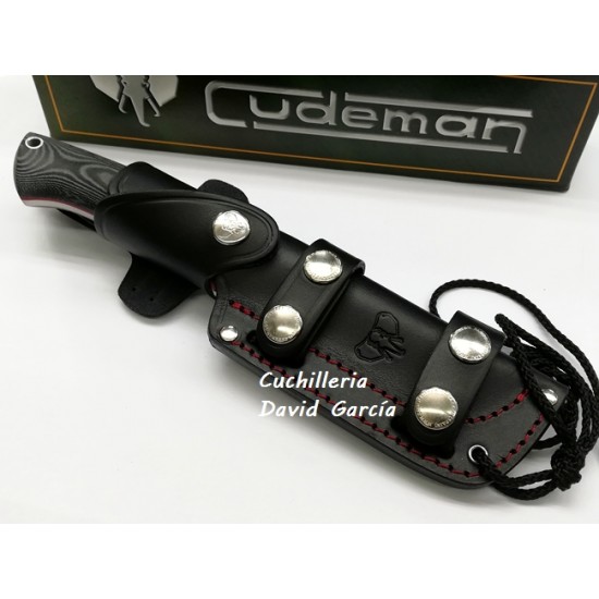 Cudeman 206-M BS9 Buscrafter Micarta Negra Cudeman 206-M BS9 Buscrafter Micarta Negra