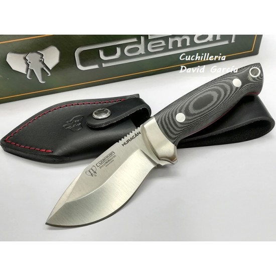 Cudeman Huracán 205-M Micarta Negra Cudeman Huracán 205-M Micarta Negra