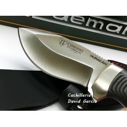 Cudeman Huracán 205-M Micarta Negra Cudeman Huracán 205-M Micarta Negra