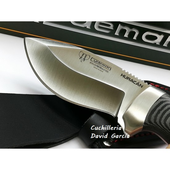Cudeman Huracán 205-M Micarta Negra Cudeman Huracán 205-M Micarta Negra