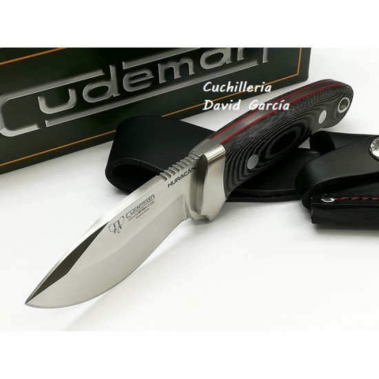 Cudeman Huracán 205-M Micarta Negra Cudeman Huracán 205-M Micarta Negra