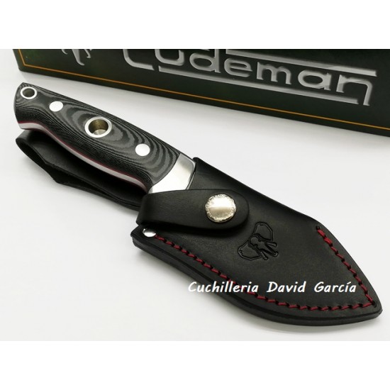 Cudeman Huracán 205-M Micarta Negra Cudeman Huracán 205-M Micarta Negra