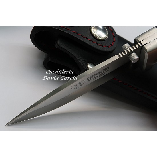  Cudeman 384MF MT4  Micarta Negra