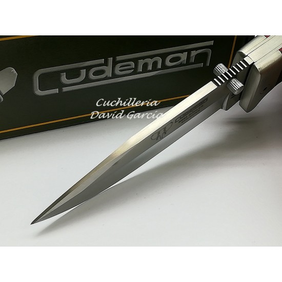 Cudeman 328-MF  MT-6 Micarta Funda Cuero