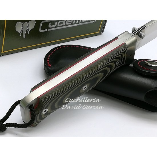 Cudeman 328-MF MT-6 Micarta Funda Cuero Cudeman 328-MF MT-6 Micarta Funda Cuero