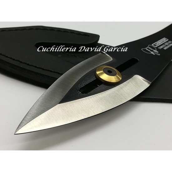 Cudeman Cuchillo Lanzador 178-N  + Funda de Cuero