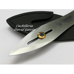 Cudeman Cuchillo Lanzador 178-B  + Funda de Cuero Cudeman Cuchillo Lanzador 178-B  + Funda de Cuero