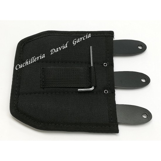 Cudeman Cuchillos Lanzadores  180-N  Set de 3 cuchillos + Funda 