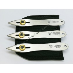 Cudeman Cuchillos Lanzadores 180-B  Set de 3 cuchillos + Funda  Cudeman Cuchillos Lanzadores 180-B  Set de 3 cuchillos + Funda