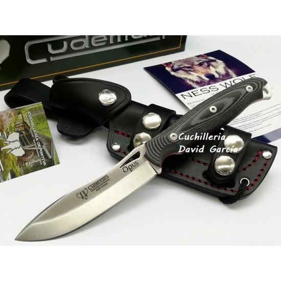 Cudeman Opus Ness Wolf 208-M Micarta Cudeman Opus Ness Wolf 208-M Micarta