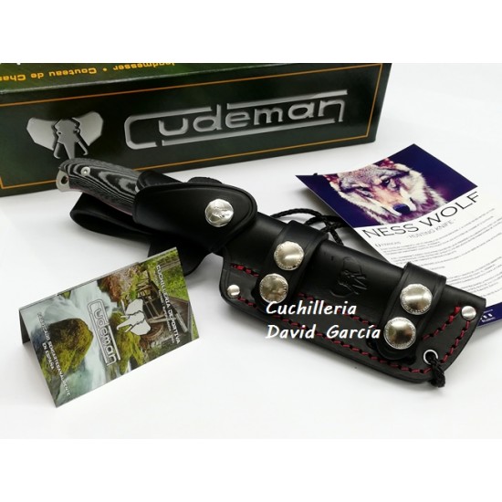 Cudeman Opus Ness Wolf 208-M Micarta Cudeman Opus Ness Wolf 208-M Micarta