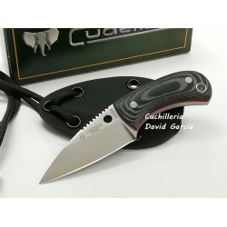 Cudeman Yoda 200-M-K Micarta Negra Acero Böhler N-695 Funda Kydex Cudeman Yoda 200-M-K Micarta Negra Acero Böhler N-695 Funda Kydex