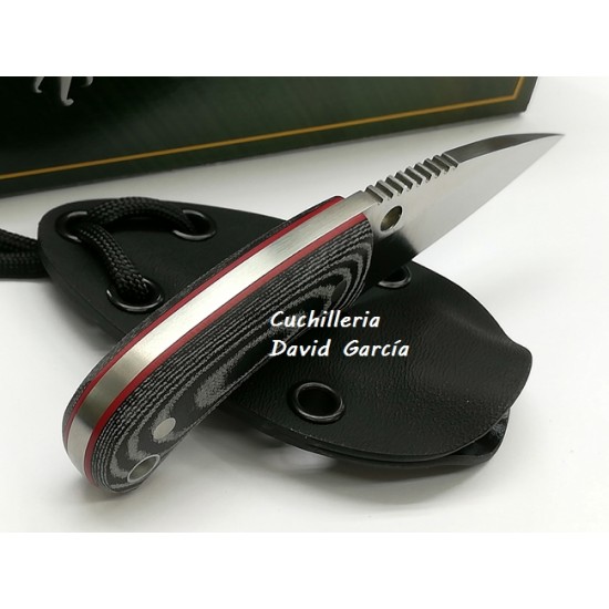 Cudeman Yoda 200-M-K Micarta Negra Acero Böhler N-695 Funda Kydex Cudeman Yoda 200-M-K Micarta Negra Acero Böhler N-695 Funda Kydex