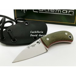 Cudeman Yoda 200-F-K Canvas Verde  Acero Böhler N-695 Funda Kydex Cudeman Yoda 200-F-K Canvas Verde  Acero Böhler N-695 Funda Kydex