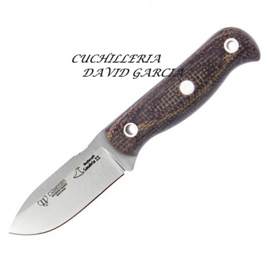 Cudeman knife 182 -Y Buscraft Sanabria II Micarta Jute Brown
