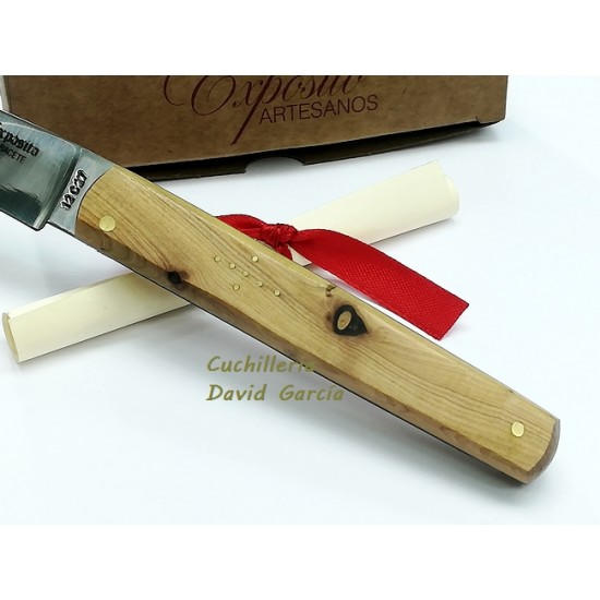 Expósito SV/503-E Machete 12C27 Madera de Enebro Expósito SV/503-E Machete 12C27 Madera de Enebro