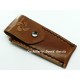 Funda F.Vicents para navajas Taramundi cuero marrón grande decorada Funda F.Vicents para navajas Taramundi cuero marrón grande decorada