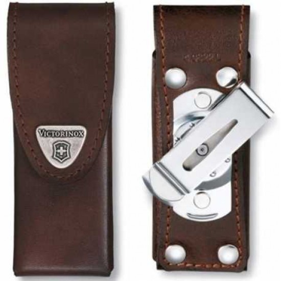 Victorinox Funda Piel Marrón Clip rotativo V.4.0822.L1