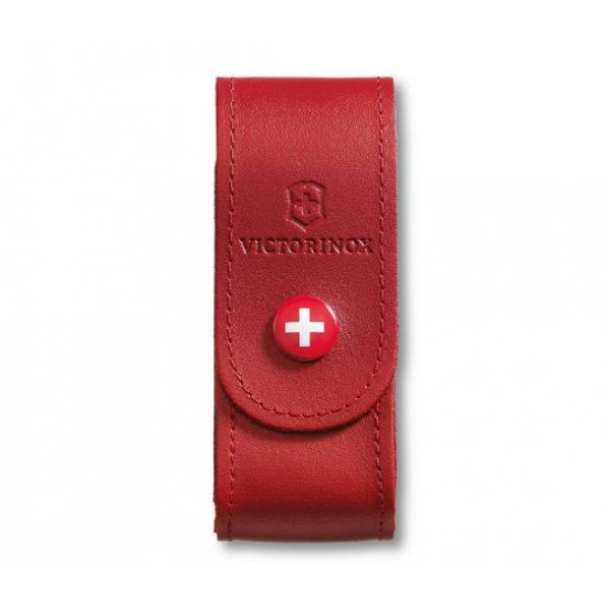 Funda Victorinox Cuero roja grande 40520.1