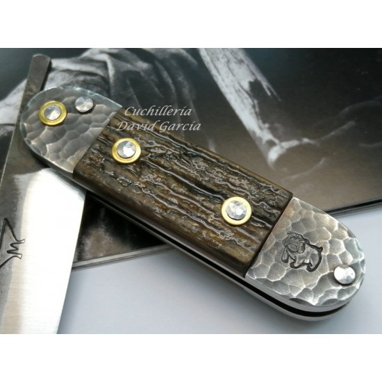 Frederic Marchand Bouledogues allongés Madera de Roble Frederic Marchand Bouledogues allongés Madera de Roble