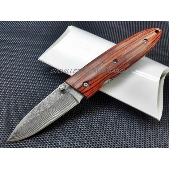 Navaja Eagle Japonesa Acero Damasco 71 Capas Navaja Eagle Japonesa Acero Damasco 71 Capas