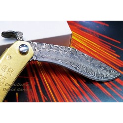 HigonoKami Kukri  Acero Damasco 71 Capas 