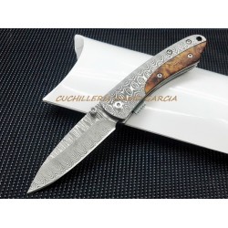Navaja Premium Japonesa Acero Damasco71 capas  Navaja Premium Japonesa Acero Damasco71 capas