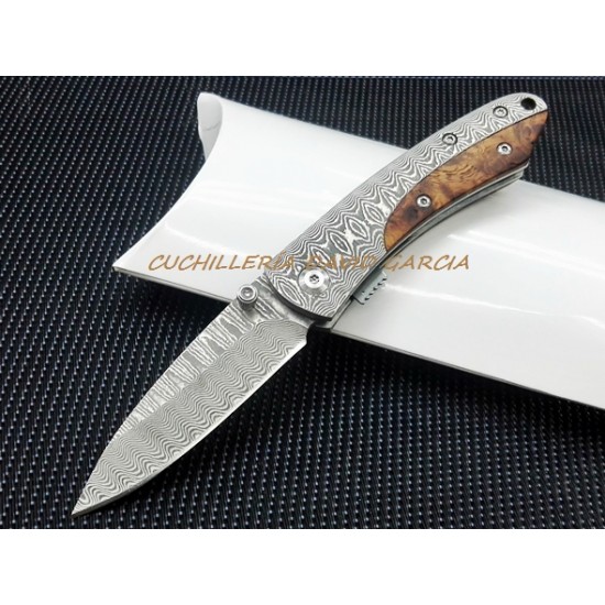 Navaja Premium Japonesa Acero Damasco71 capas Navaja Premium Japonesa Acero Damasco71 capas