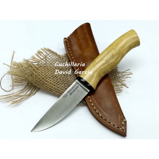 J.C. Quintana Cuchillo Anatómico Acero Bohler N695 Madera Boj J.C. Quintana Cuchillo Anatómico Acero Bohler N695 Madera Boj