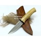J.C. Quintana Cuchillo Anatómico Acero Bohler N695 Madera Boj J.C. Quintana Cuchillo Anatómico Acero Bohler N695 Madera Boj