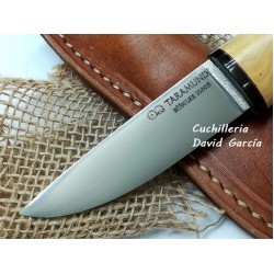 J.C. Quintana Cuchillo Anatómico Acero Bohler N695 Madera Boj