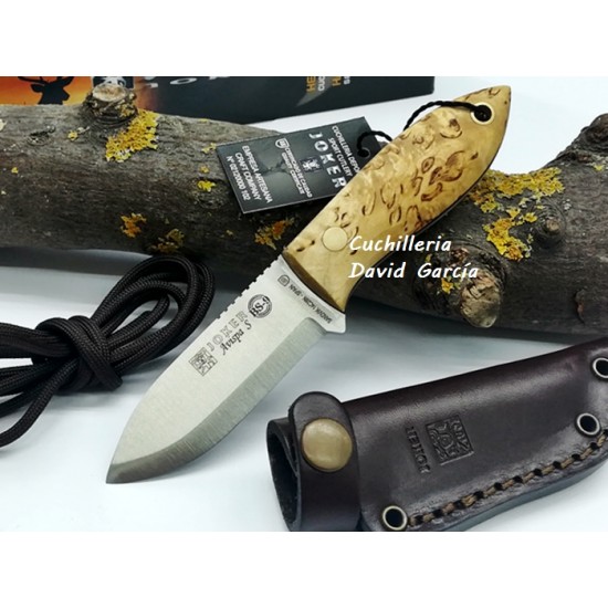 Joker BS9 Avispa CL-121 Madera Abedul Acero Sandvik 14C28N Joker BS9 Avispa CL-121 Madera Abedul Acero Sandvik 14C28N