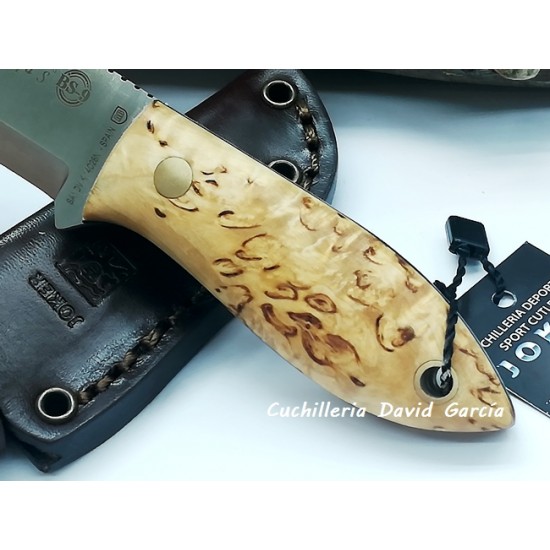 Joker BS9 Avispa CL-121 Madera Abedul Acero Sandvik 14C28N Joker BS9 Avispa CL-121 Madera Abedul Acero Sandvik 14C28N