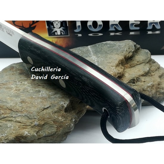 Joker BS9 Ember CM122 Micarta Acero Sandvik 14C28N Joker BS9 Ember CM122 Micarta Acero Sandvik 14C28N