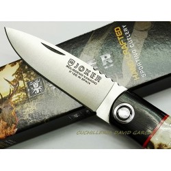 Joker NC125 Bloqueo  Asta de Ciervo Combinada Madera de Granadillo Joker NC125 Bloqueo  Asta de Ciervo Combinada Madera de Granadillo