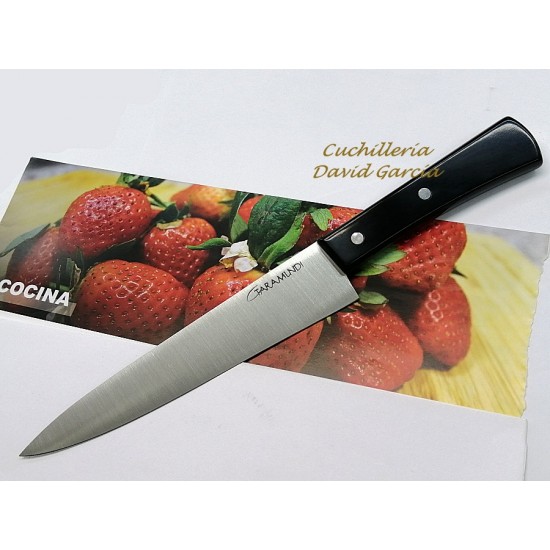 Cuchillo Cebollero Taramundi 20 cm Acrílico Negro